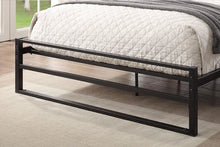 Load image into Gallery viewer, Hollan Black or White Metal Bed Frame - Available in Single, Double &amp; KingSize
