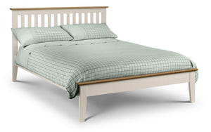 Salerno Shaker Bed - Available in Solid Oak, Two Tone & Ivory