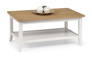 Davenport - White & Oak - Coffee Table