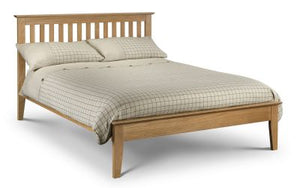 Salerno Shaker Bed - Available in Solid Oak, Two Tone & Ivory