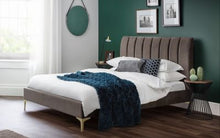 Load image into Gallery viewer, Deco Scalloped Velvet Bed
