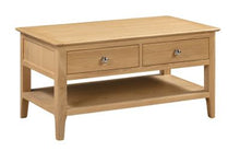 Load image into Gallery viewer, Cotswold Oak Coffee Table - 55cm D x 100cm W x 50cm H
