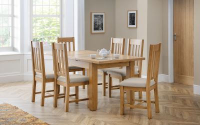 Astoria Extandable/Flip-Top Dining Table - Chair Option Available