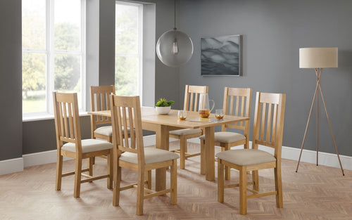 Astoria Extandable/Flip-Top Dining Table - Chair Option Available