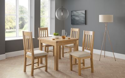 Astoria Extandable/Flip-Top Dining Table - Chair Option Available