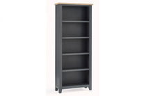 Load image into Gallery viewer, Bordeaux Dark Grey Bookcase - 30cm D x 80cm W x 190cm H
