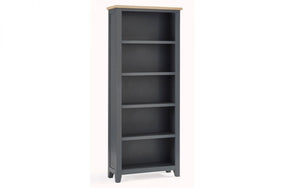 Bordeaux Dark Grey Bookcase - 30cm D x 80cm W x 190cm H