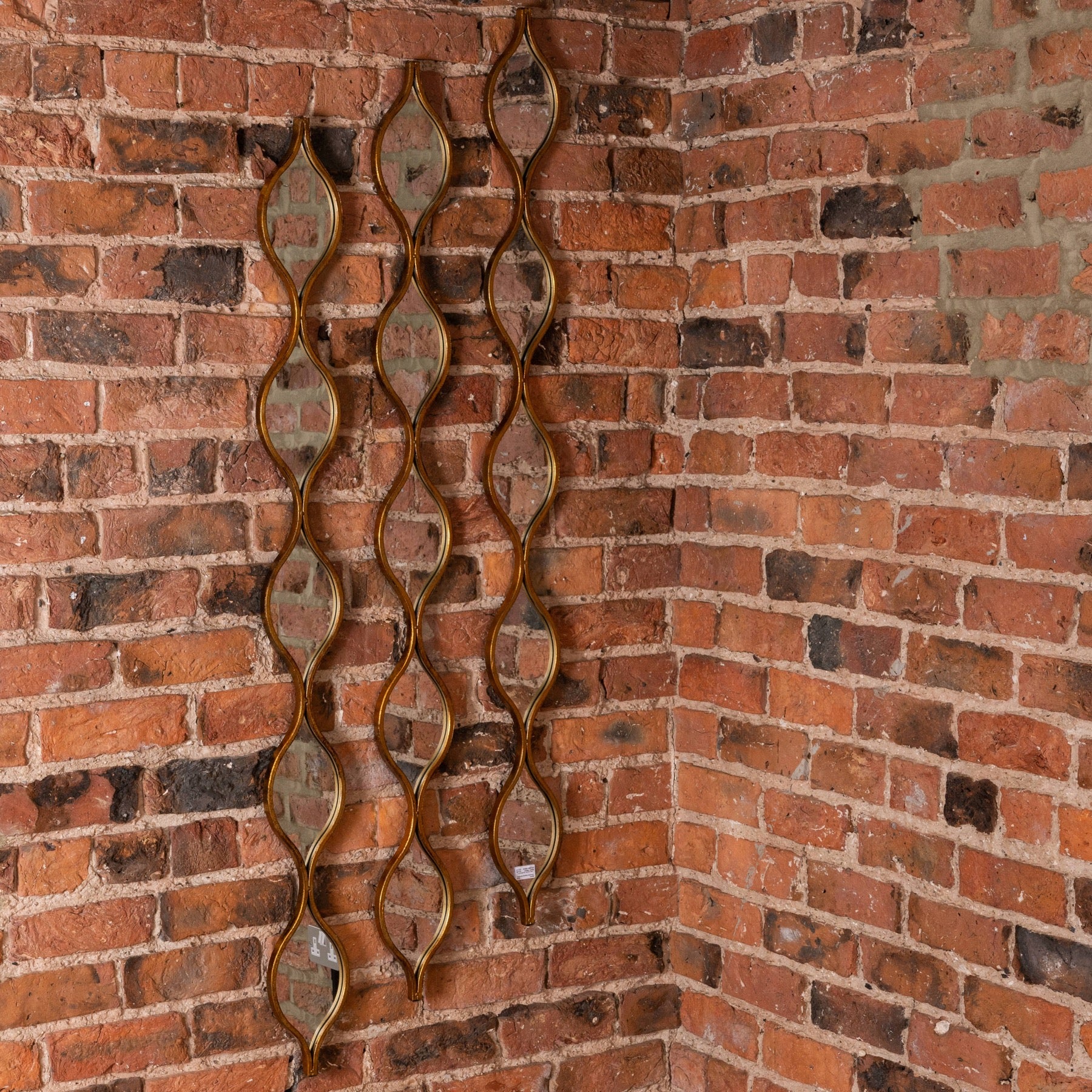 Decorative Hanging Mirror - Available in Gold or Silver