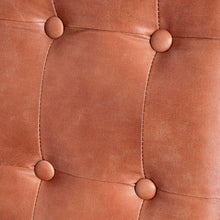 Load image into Gallery viewer, Tan Faux Leather Dining Chair
