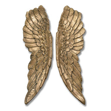 Load image into Gallery viewer, Gold Large Angel Wings
