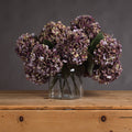 Autum Hydrangea - Available in Burgundy, Coffee, Ruby or White
