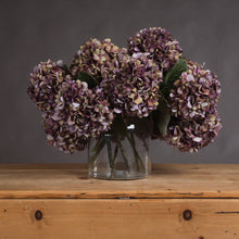 Load image into Gallery viewer, Autum Hydrangea - Available in Burgundy, Coffee, Ruby or White
