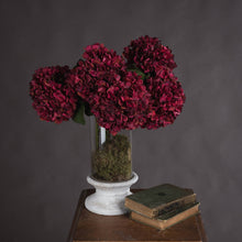 Load image into Gallery viewer, Autum Hydrangea - Available in Burgundy, Coffee, Ruby or White
