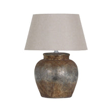 Load image into Gallery viewer, Castello Aged Stone Ceramic Table Lamp
