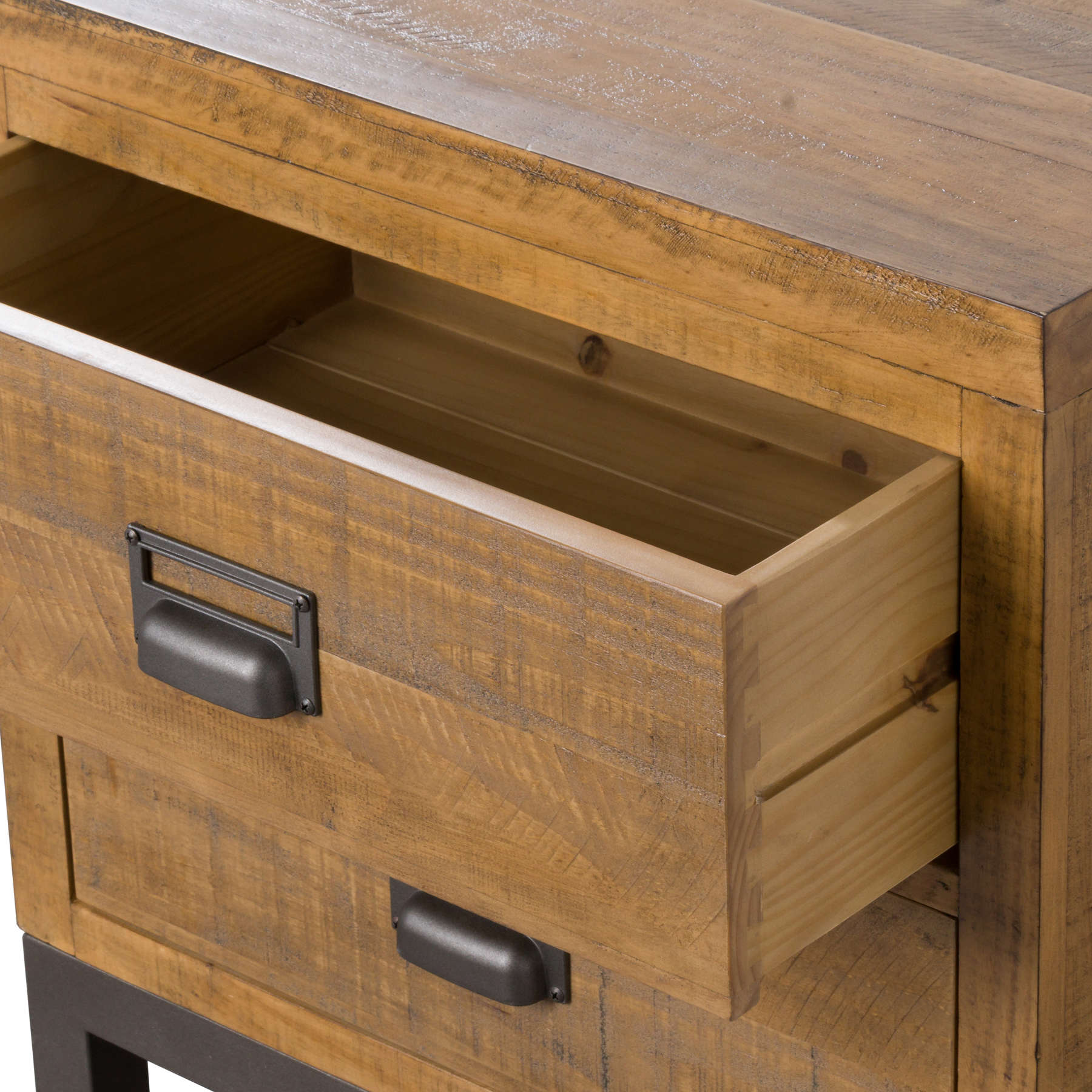 Brook 2 Drawer Bedside Table