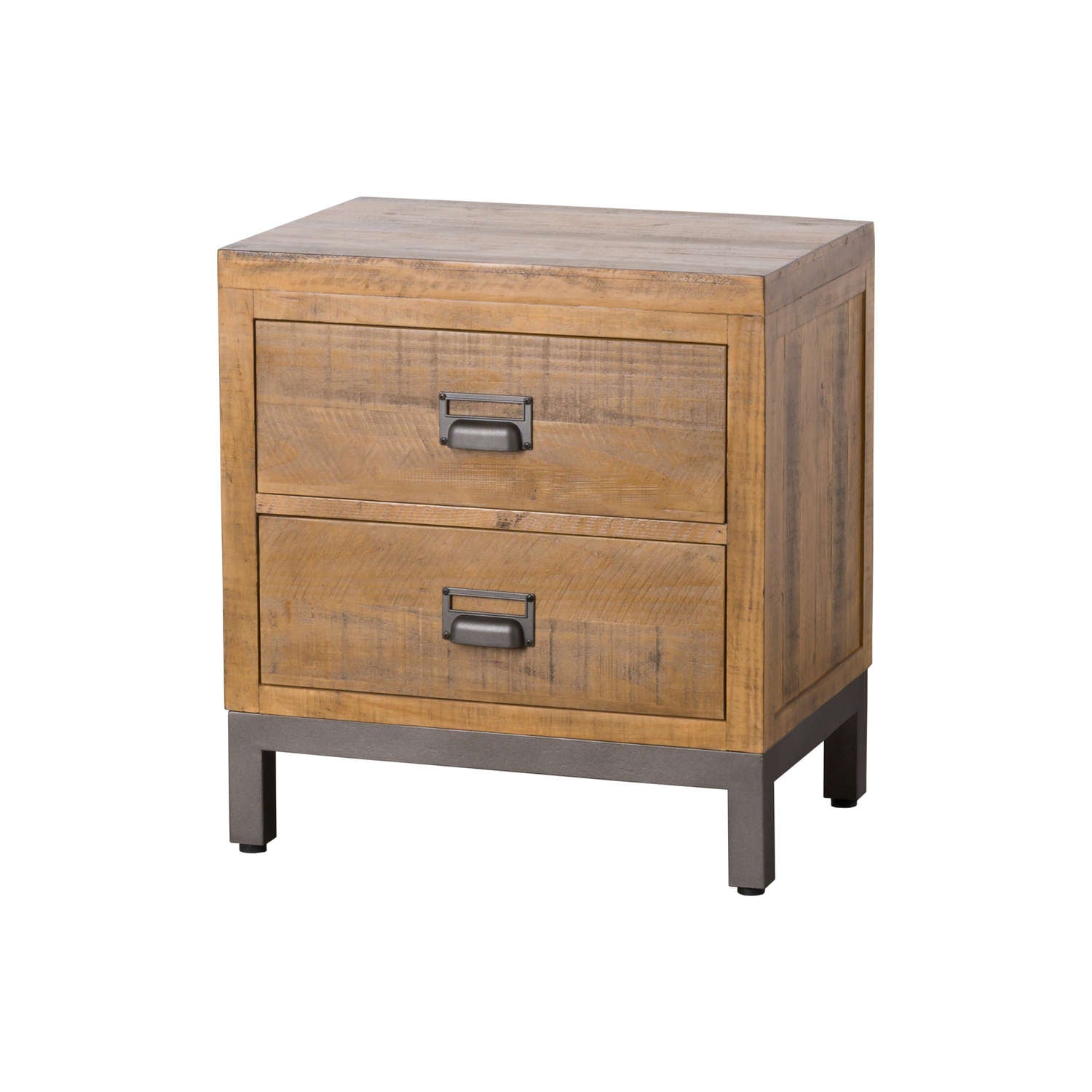Brook 2 Drawer Bedside Table