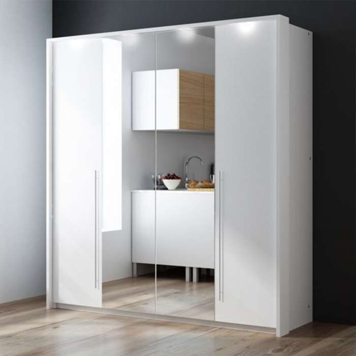 AMERB Wardrobe White