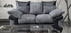Dino Fabric Brown and Coffee Sofa - 3 + 2 Seater and Corner