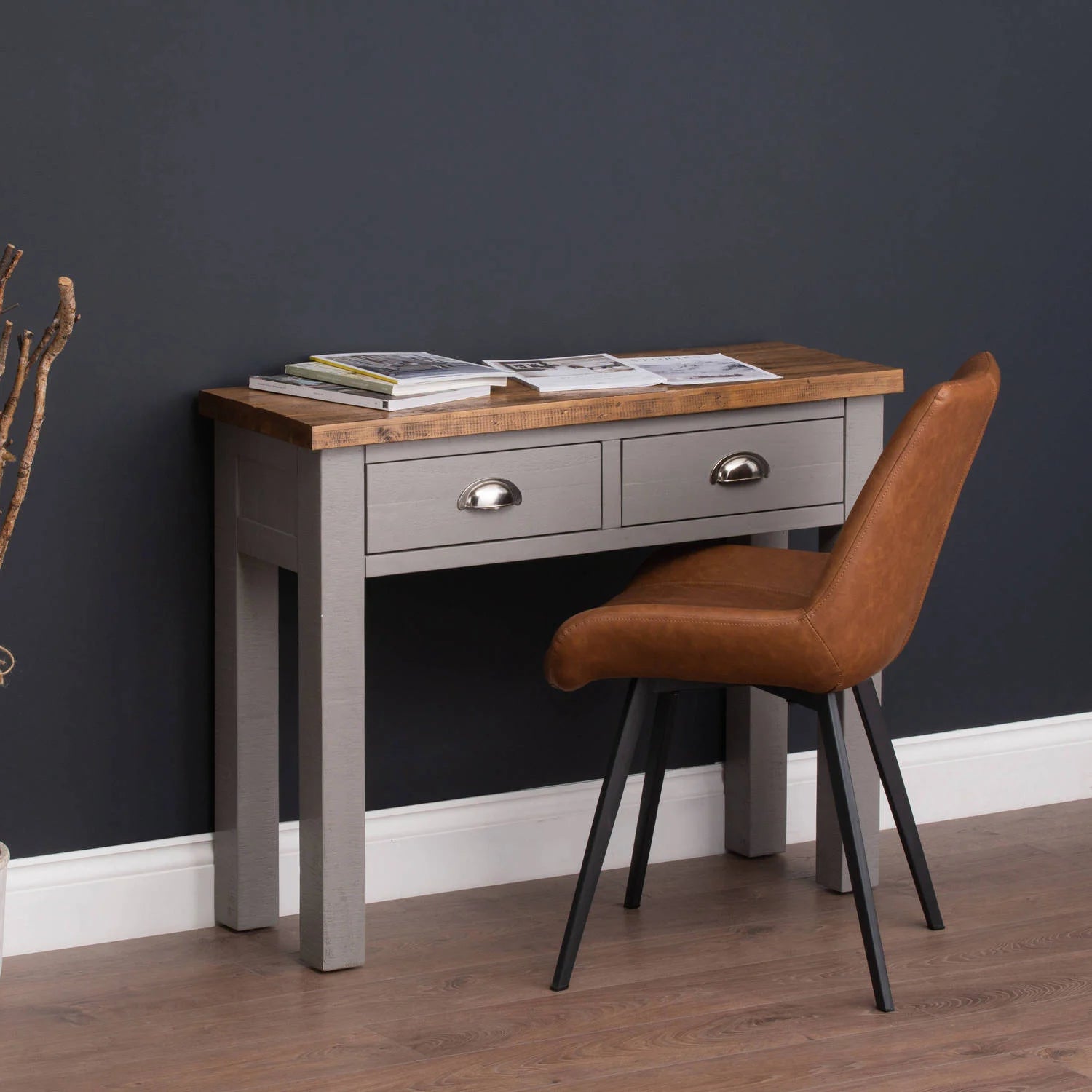 Malmo Dining Chair - Available in Grey & Tan