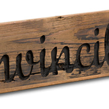 Load image into Gallery viewer, Ginvincible Rustic Wooden Message Plaque
