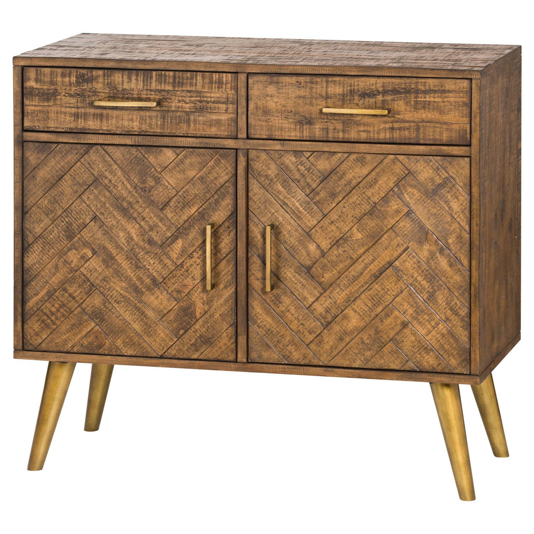 Havana Gold 2 Door 2 Drawer Sideboard