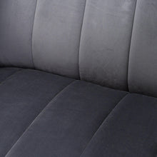 Load image into Gallery viewer, Emperor Grey Velvet Arm Chair
