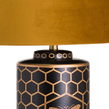 Load image into Gallery viewer, Harlow Bee Table Lamp With Mustard Shade
