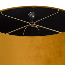 Load image into Gallery viewer, Harlow Bee Table Lamp With Mustard Shade
