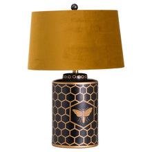 Load image into Gallery viewer, Harlow Bee Table Lamp With Mustard Shade
