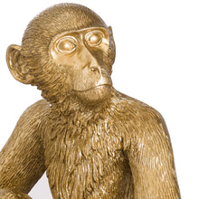 Load image into Gallery viewer, George The Monkey Gold Table Lamp
