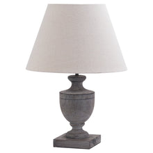 Load image into Gallery viewer, Incia Urn Wooden Table Lamp
