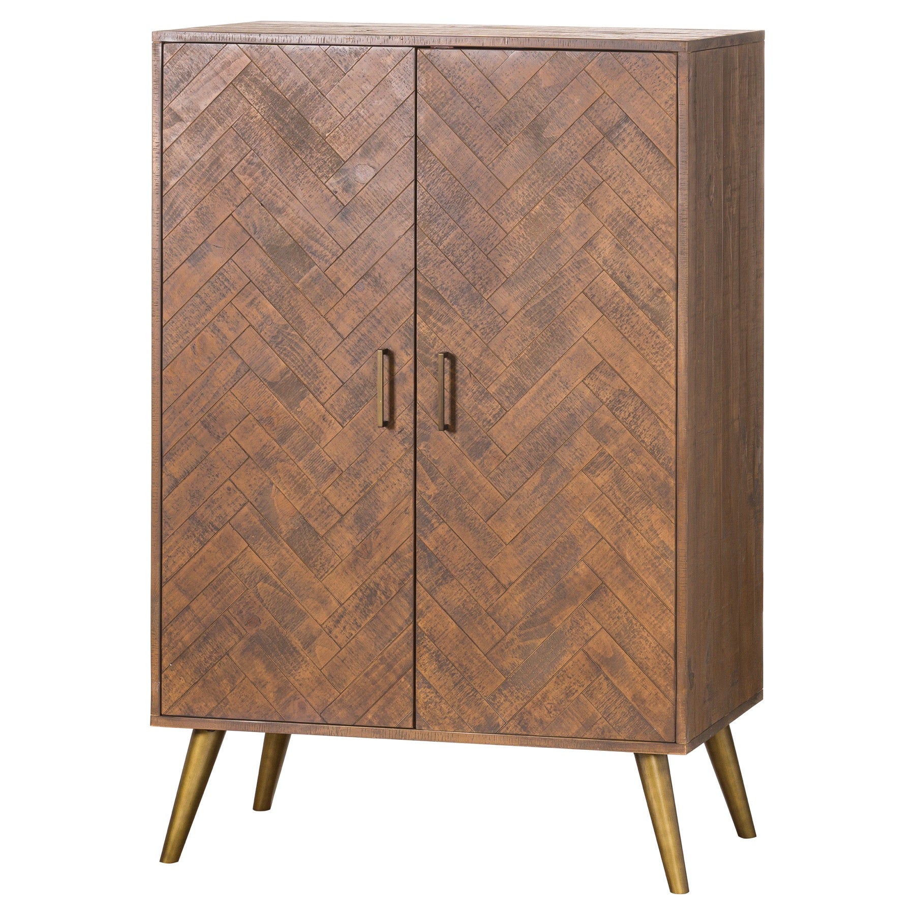 Hannah - Gold Drinks Cabinet