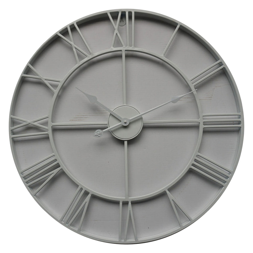 White Skeleton Wall Clock
