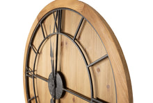 Load image into Gallery viewer, Williston Wooden Wall Clock - Large &amp; Small
