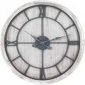 Williston White Wall Clock - Large & Small