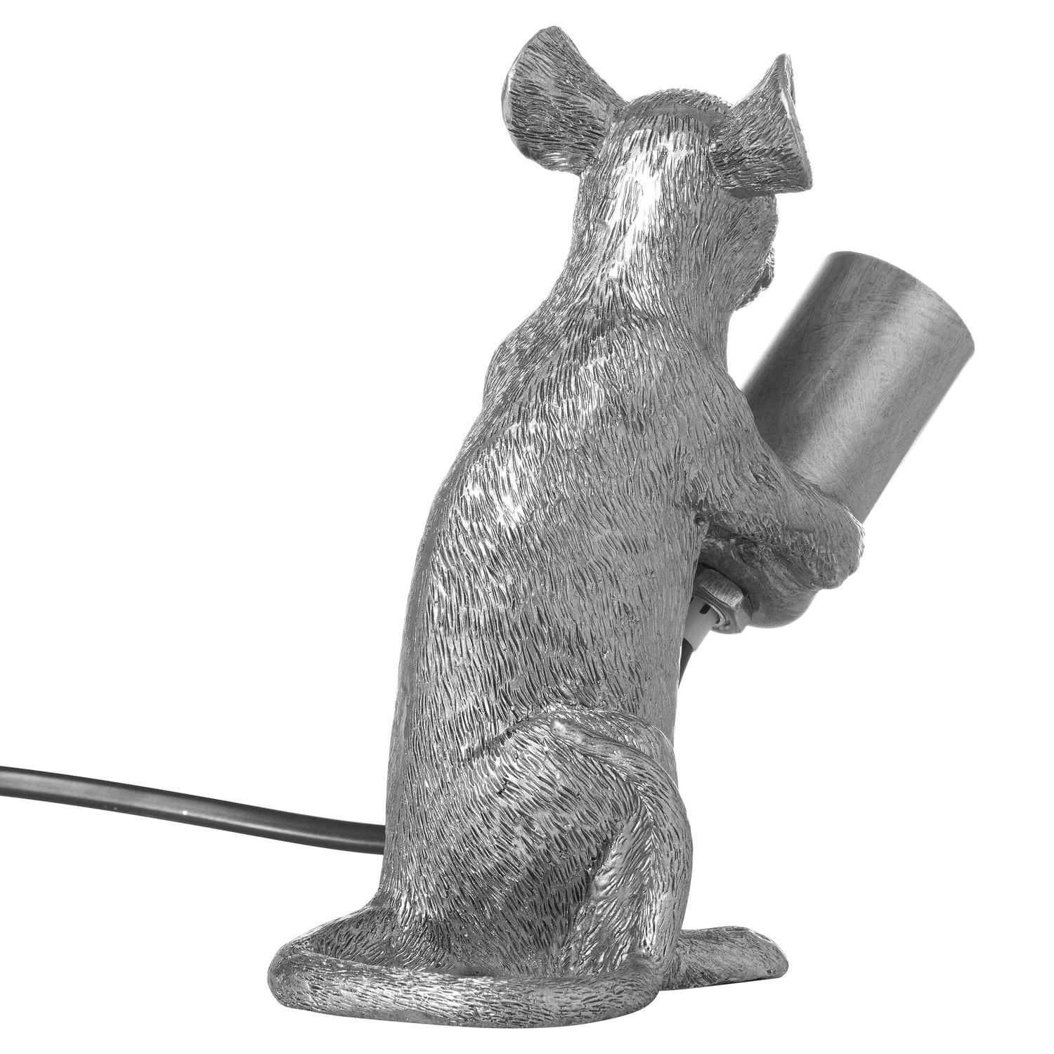 Milton The Mouse Table Lamp - Available in Gold or Silver