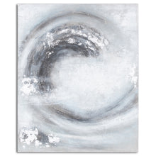 Load image into Gallery viewer, Sierra Silver And Grey Hand Painted Canvas
