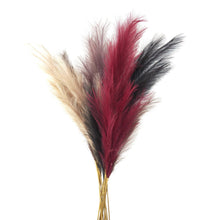 Load image into Gallery viewer, Scarlet Large Faux Pampas Grass Stem
