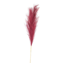 Load image into Gallery viewer, Scarlet Large Faux Pampas Grass Stem
