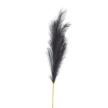 Load image into Gallery viewer, Grey Large Faux Pampas Grass Stem
