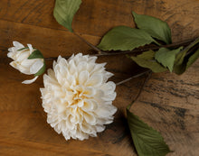 Load image into Gallery viewer, White Dahlia Stem
