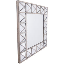 Load image into Gallery viewer, Augustus Detailed Triangulated Wall Mirror
