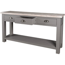 Load image into Gallery viewer, The Oxley Collection Three Drawer Console Table
