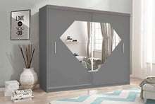 Load image into Gallery viewer, Diamond Wardrobe Various Sizes - Available in White, Black or Grey
