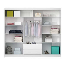 Load image into Gallery viewer, OTROP 250cm White Wardrobe
