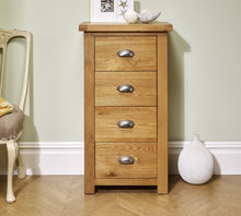 Load image into Gallery viewer, Santana 4 Drawer Narrow Chest

