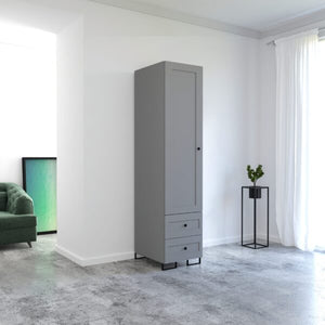 Dalia Wardrobe 3, 2 & 1 Door available - Available in Grey or White