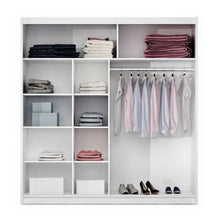 Load image into Gallery viewer, OTROP 203cm White Wardrobe
