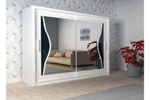 Load image into Gallery viewer, Batumi Wardrobe 2022 Various Sizes - Available in Walnut, White, Black or Grey

