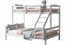 Load image into Gallery viewer, Wooden Hopin Triple Bunk Bed - Colour Option White or Grey
